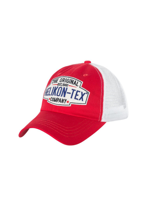Helikon-Tex® Trucker Logo Cap červená