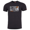 Tričko Born For Action Pentagon čierne
