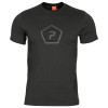 Tričko Shape Pentagon čierne